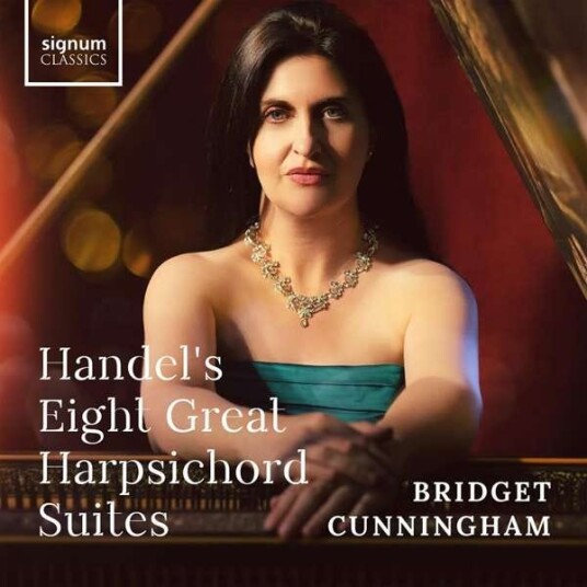 Bridget Cunningham  Handel: Eight Great Harpsichord Suites  CD