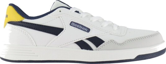 Reebok Sko - Rettslig forhånd - White/Dark Indigo/At - Reebok - 34 - Sko Blå Grå Gul Hvit