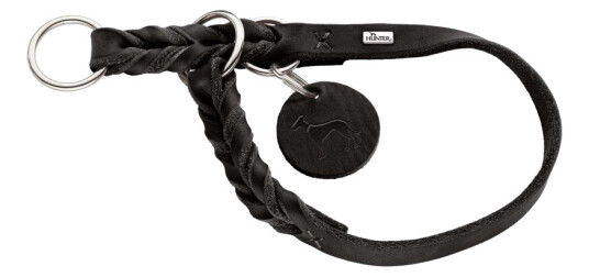 Hunter Trening Halsbånd Halv Strupesjal svart Small/Medium