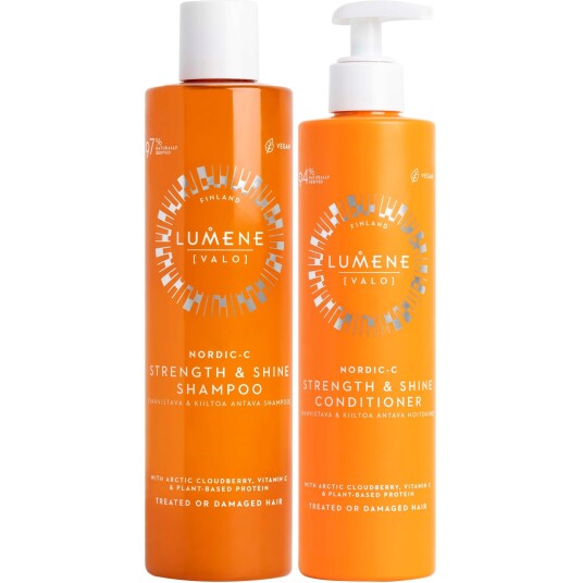 Lumene Nordic C Strength & Shine Bundle Shampoo 300 ml & Conditioner 2 Lumene Nordic C Strength & Shine Bundle Shampoo 300 ml & Conditioner 2