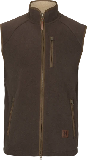 Härkila Sandhem Sherpa fleecevest Herre Demitasse brown XL