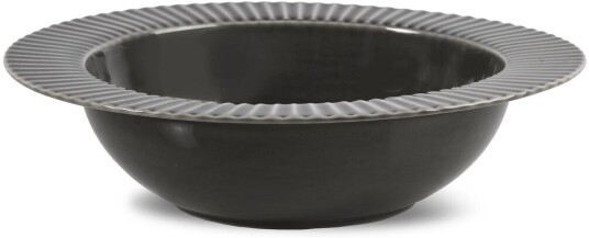 Sagaform Coffee & More dyp tallerken Ø22 cm Grå