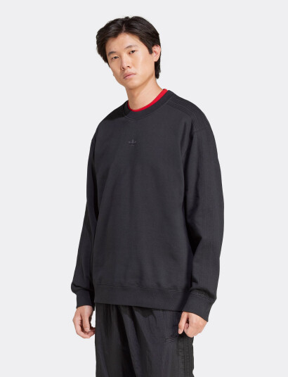 Adidas Originals P Ess Crew   Black   XS
