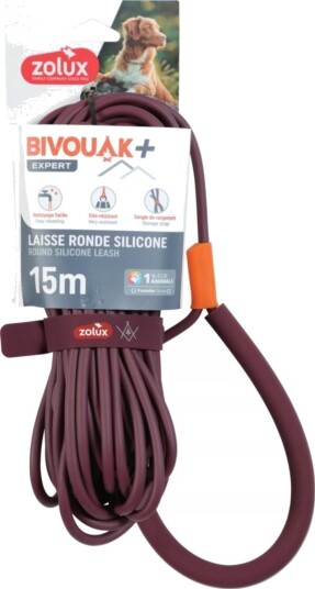 Zolux Bivouak Hundebånd Rød 15 M