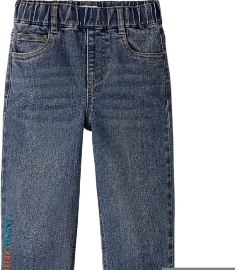 Name It Jeans NmmBen Medium+ Blue Denim/Trykk/Pause Name It 2 år (92) Jeans Blå Grønn