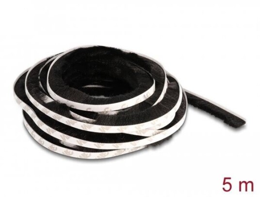 Delock 66895 Dør Vindu Sort Plast 1,5 Cm 5 M