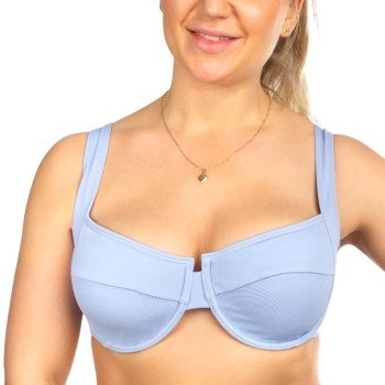 Sunseeker Rustic Sweetheart Underwire Bikini Bra Lysblå polyamid D 38 Dame