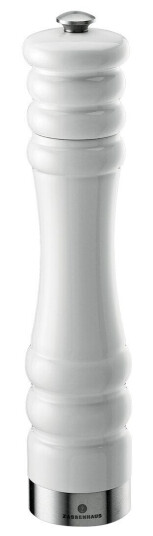 Zassenhaus München salt- & pepperkvern blank hvit 25 cm