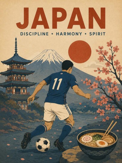 Plakat Japans Ånd Harmoni