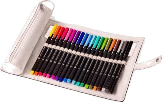 Fineliner Staedtler Triplus Med Penal 0,3 Mm, 20 Stk. Assorterte Farger Fineliner Staedtler Triplus Med Penal 0,3 Mm, 20 Stk. Assorterte Farger