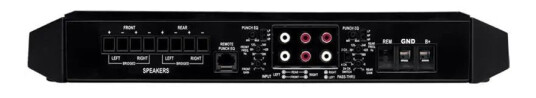Rockford Fosgate Bilforsterker 4x250W - Power 4-kanaler 1 Ohm stabil - Varenr: T1000-4AD