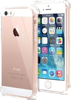 Ripebestandig iPhone 5/5S/SE Hybrid-deksel - Kristallklar