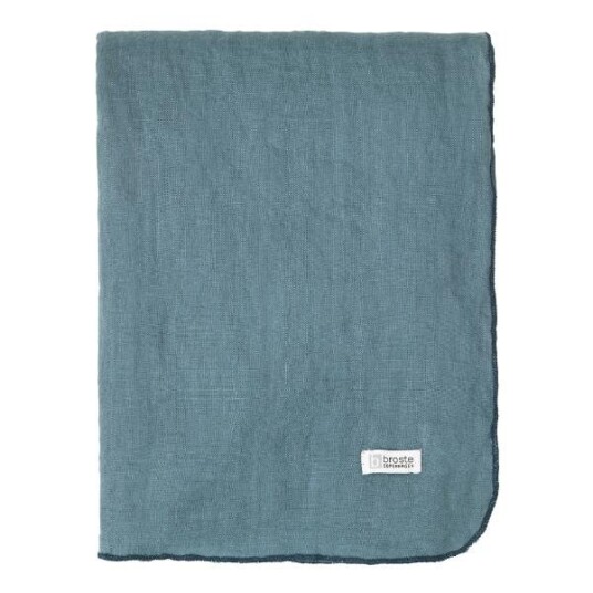 Broste Copenhagen Gracie duk 160x300 cm pro blue