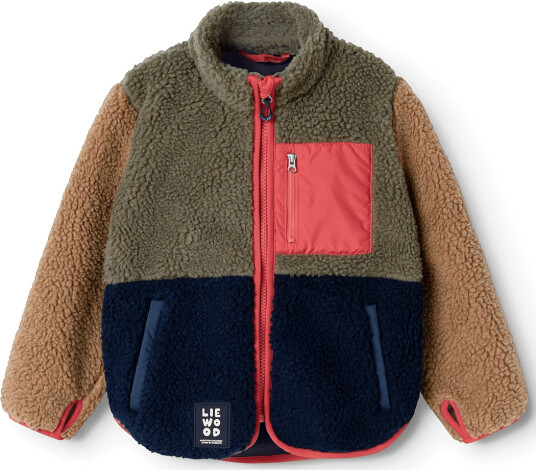 Liewood Nolan Pile Jacket Khaki green 92
