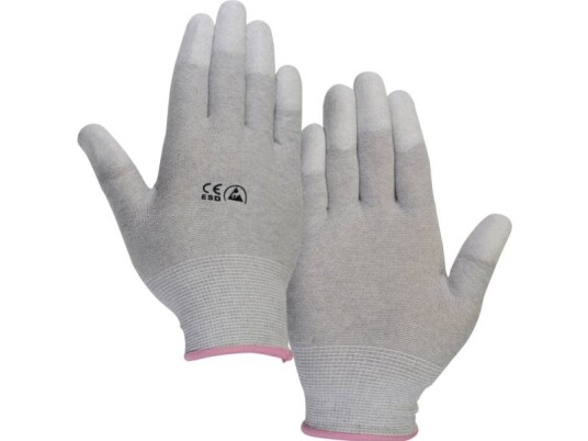 Tru Components Epaha Rl S Esd Handske Med Belægning På Fingerspidserne Størrelse: S Polyamid Tru Components Epaha Rl S Esd Handske Med Belægning På Fingerspidserne Størrelse: S Polyamid