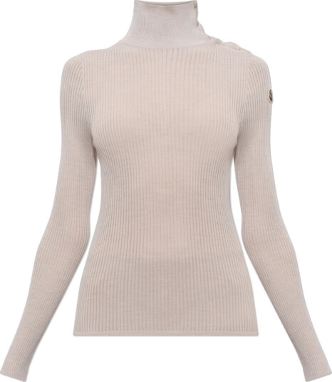 Moncler Dame Strikkevarer Beige M,