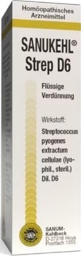 Sanukehl strep dråper d6 10ml D
