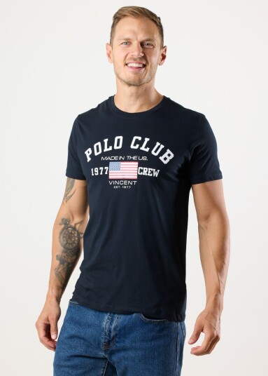 Saint Vincent Mesa Tee Navy L T-Shirts Saint Vincent Mesa Tee Navy L T-Shirts