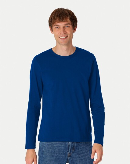 Neutral Organic   Mens Long Sleeve T shirt Blå