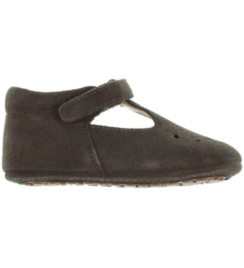 Bisgaard Tøfler Bloom Dark Brown 22