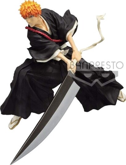Banpresto Bleach Soul Entered Model Ichigo Kurosaki Figur 13 cm
