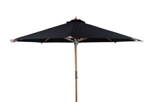 Selected Exclusive Milano parasoll Natur/svart 3,5 m Svart Selected Exclusive Milano parasoll Natur/svart 3,5 m Svart