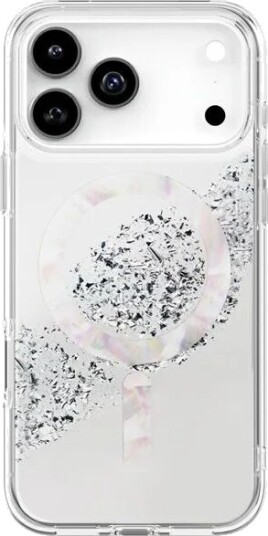 UNIQ Coehl Crystelle Case for iPhone 17 Pro Max Magnetic Charging - Silver