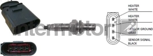 Lambdasonde INTERMOTOR 64508