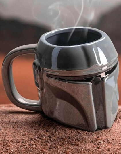 Nordic Game Supply Lisensiert Star Wars Mandalorian 3D Formet Krus 650 ml Nordic Game Supply Lisensiert Star Wars Mandalorian 3D Formet Krus 650 ml