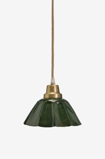 PR Home Liten pendel Ester 17 cm Grønn PR Home Liten pendel Ester 17 cm Grønn