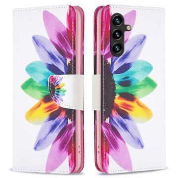 Samsung Galaxy A56 Wonder Series Lommebok deksel   Blomst