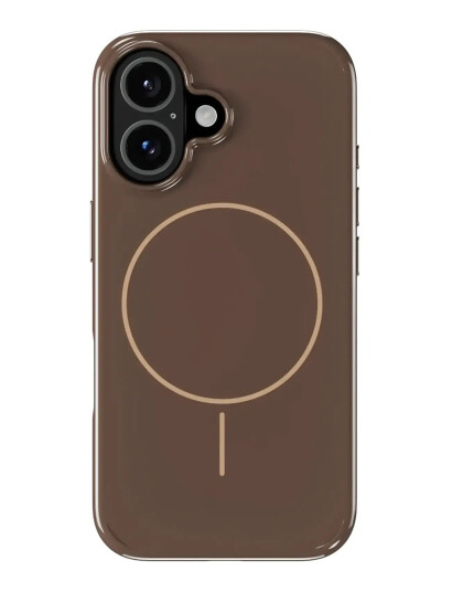 Holdit Mono Case Magsafe iPhone 16 Brown