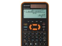 Sharp EL-W531XGYR, Lomme, Vitenskaplig, 2 linjer, Batteri/Solcelle, Svart, Oransje Sharp EL-W531XGYR, Lomme, Vitenskaplig, 2 linjer, Batteri/Solcelle, Svart, Oransje