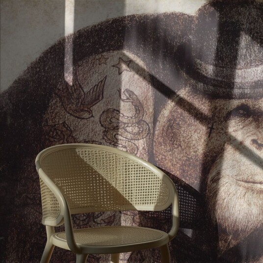 Tapet   Tatovert Ape Kunst