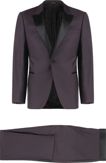 Emporio Armani Herre Dress Lilla M,