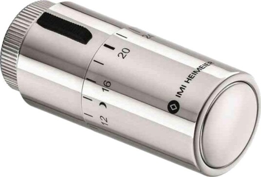 Imi Heimeier Termostat Halo 6-28 °C Forkrommet Imi Heimeier Termostat Halo 6-28 °C Forkrommet
