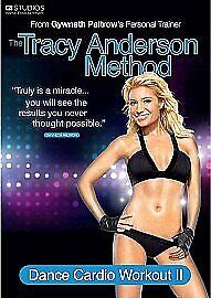 The Tracy Anderson Method: Dance Cardio Workout II DVD 2012 Tracy Anderson Englist Brand New