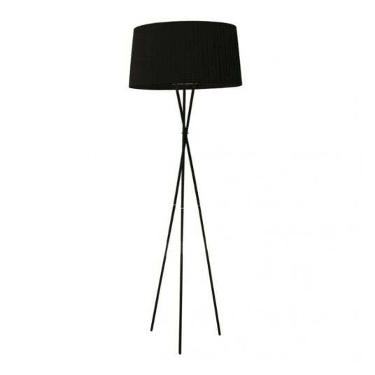 Santa & Cole - Trípode G5 Gulvlampe Black/Black Ribbon Santa & Cole - Trípode G5 Gulvlampe Black/Black Ribbon