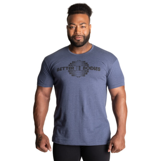BETTER BODIES MEN Better Bodies Recruit T-Shirt, blå t-skjorte BETTER BODIES MEN Better Bodies Recruit T-Shirt, blå t-skjorte