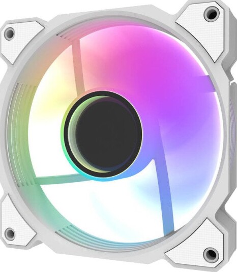 DarkFlash DR08 PC-Vifte 120mm PWM A-RGB 59.1 CFM Hvit