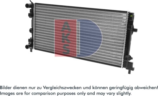 AKS DASIS 330004N Radiator motorkjøling