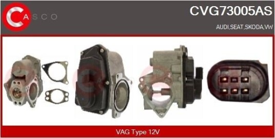 EGR-ventil CASCO CVG73005AS