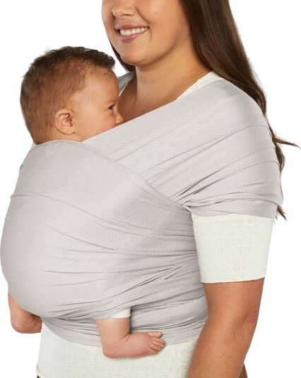 Ergobaby Aura Wrap Mesh Bæresjal Soft Grey