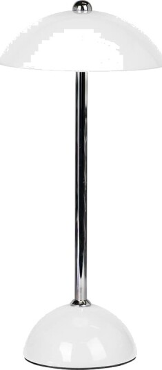 Aura oppladbar bordlampe EL206258042 hvit