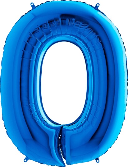 Ballongkungen Tallballong Blå Metallic Tall 0 15800B