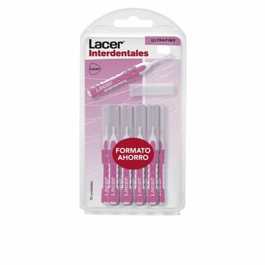 Lacer Interdental Tannbørste Lacer (10 Uds) Ultrafine Oppreist