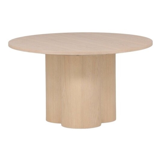 Olivia sofabord Ø80cm whitewash. Olivia sofabord Ø80cm whitewash.