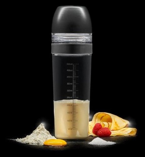 Lurch Dough Shaker 0,75l Grå / Gjennomsiktig