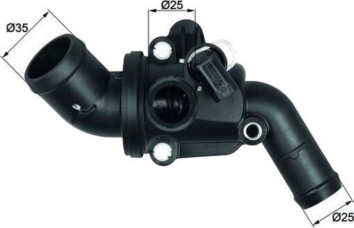 Termostat MAHLE ORIGINAL TI 14 87