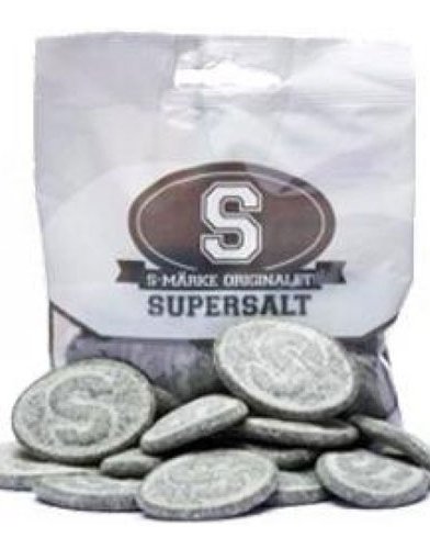 S merke Supersalt Orginal 80g